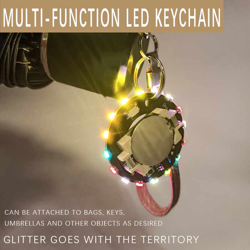 Multi-functional colorful LED pendant