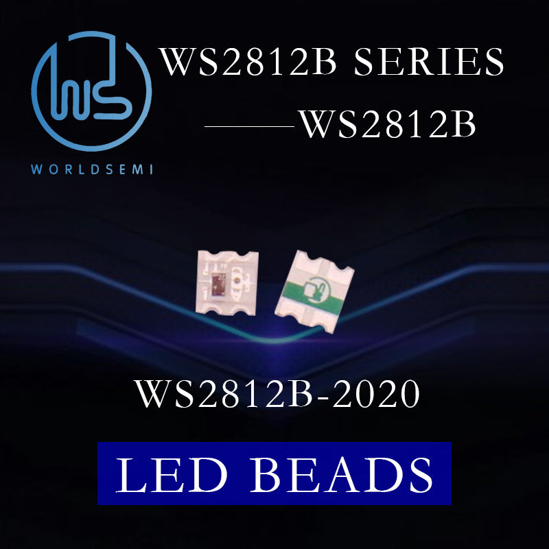 WORLD SEMI WS2812 Series Quad Driver IC 5050 Chromatic SMD Single Point Single Control WS2812LED LED Beads