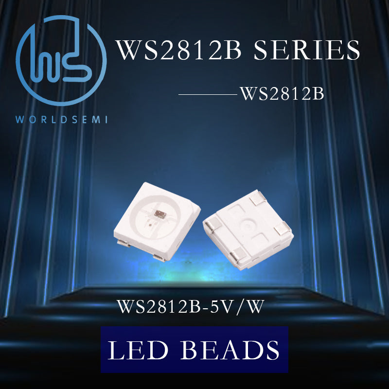 WORLD SEMI WS2812 Series Quad Driver IC 5050 Chromatic SMD Single Point Single Control WS2812LED LED Beads