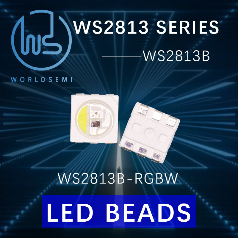 WORLDSEMI WS2813B Series Built-in IC Breakout DC5V Low Power Phantom LED Integrated Beads