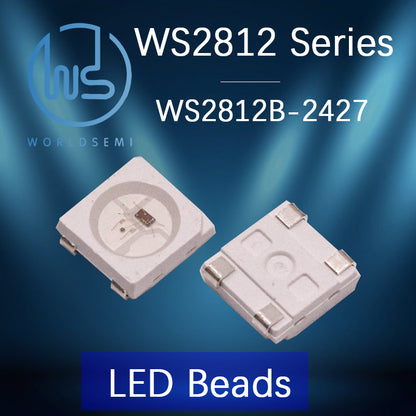 WORLD SEMI WS2812 Series Quad Driver IC 5050 Chromatic SMD Single Point Single Control WS2812LED LED Beads