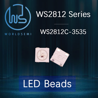 WORLD SEMI WS2812 Series Quad Driver IC 5050 Chromatic SMD Single Point Single Control WS2812LED LED Beads