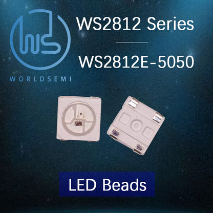 WORLD SEMI WS2812 Series Quad Driver IC 5050 Chromatic SMD Single Point Single Control WS2812LED LED Beads