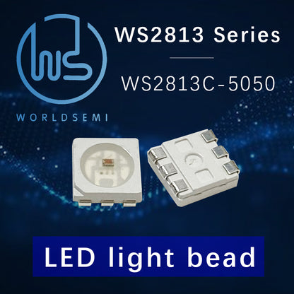 WORLDSEMI WS2813B Series Built-in IC Breakout DC5V Low Power Phantom LED Integrated Beads