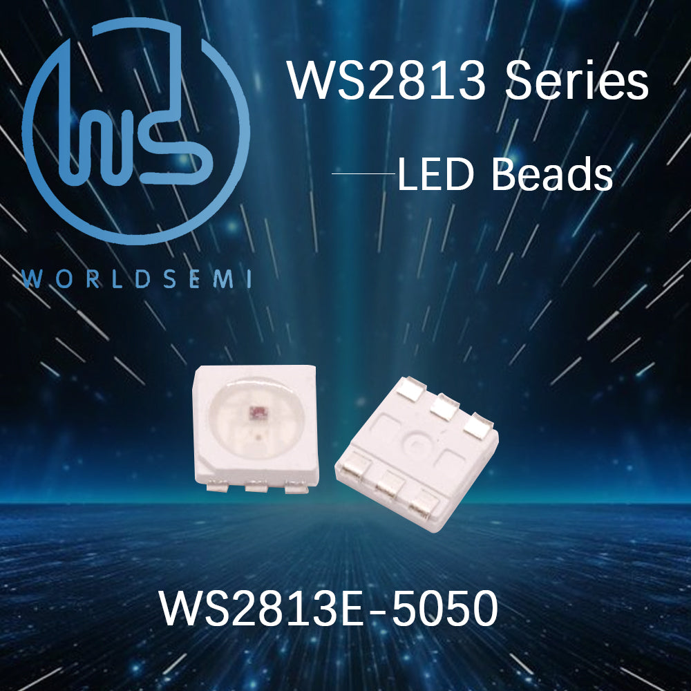 WORLDSEMI WS2813B Series Built-in IC Breakout DC5V Low Power Phantom LED Integrated Beads