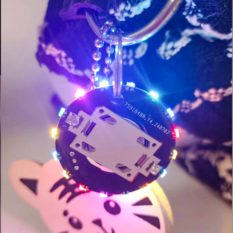 Multi-functional colorful LED pendant