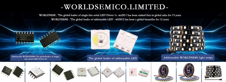 worldsemi, WS2812B, WS2811, WS2814, WS2813, WS2815 – WORLDSEMI