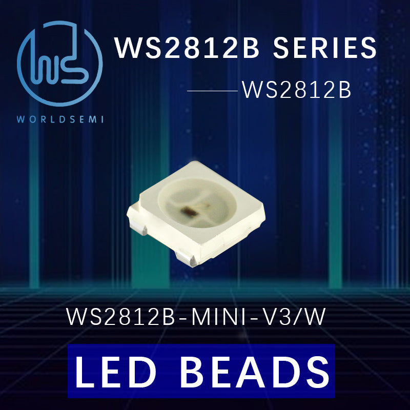 WORLD SEMI WS2812 Series Quad Driver IC 5050 Chromatic SMD Single Point Single Control WS2812LED LED Beads