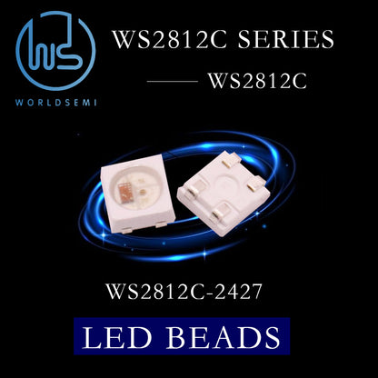 WORLD SEMI WS2812 Series Quad Driver IC 5050 Chromatic SMD Single Point Single Control WS2812LED LED Beads