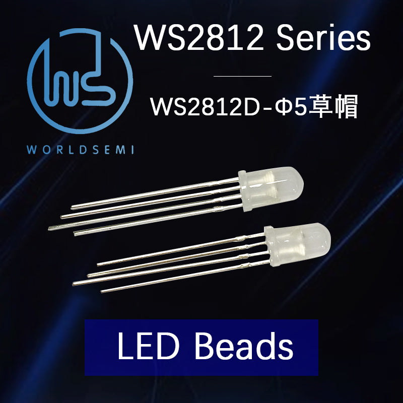 WORLD SEMI WS2812 Series Quad Driver IC 5050 Chromatic SMD Single Point Single Control WS2812LED LED Beads