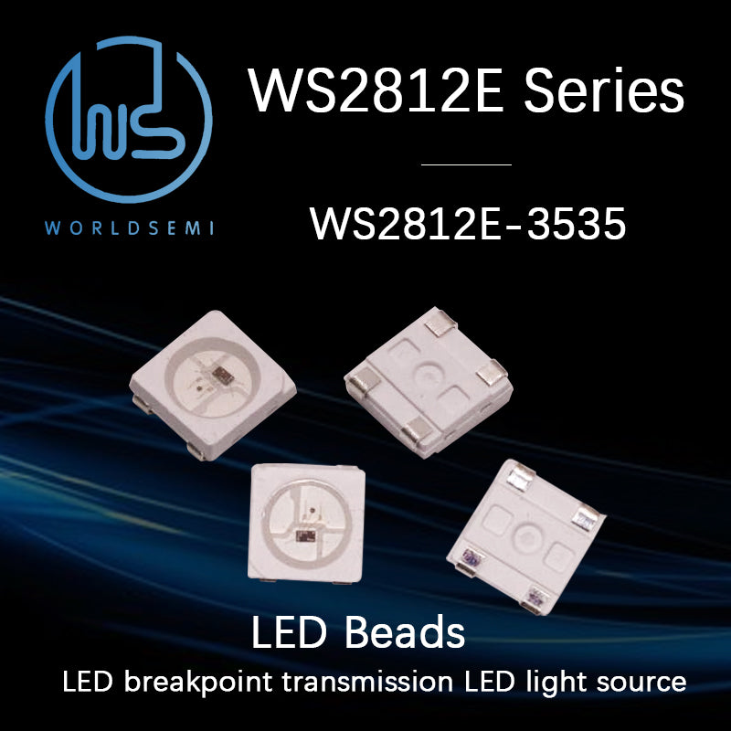 WORLD SEMI WS2812 Series Quad Driver IC 5050 Chromatic SMD Single Point Single Control WS2812LED LED Beads