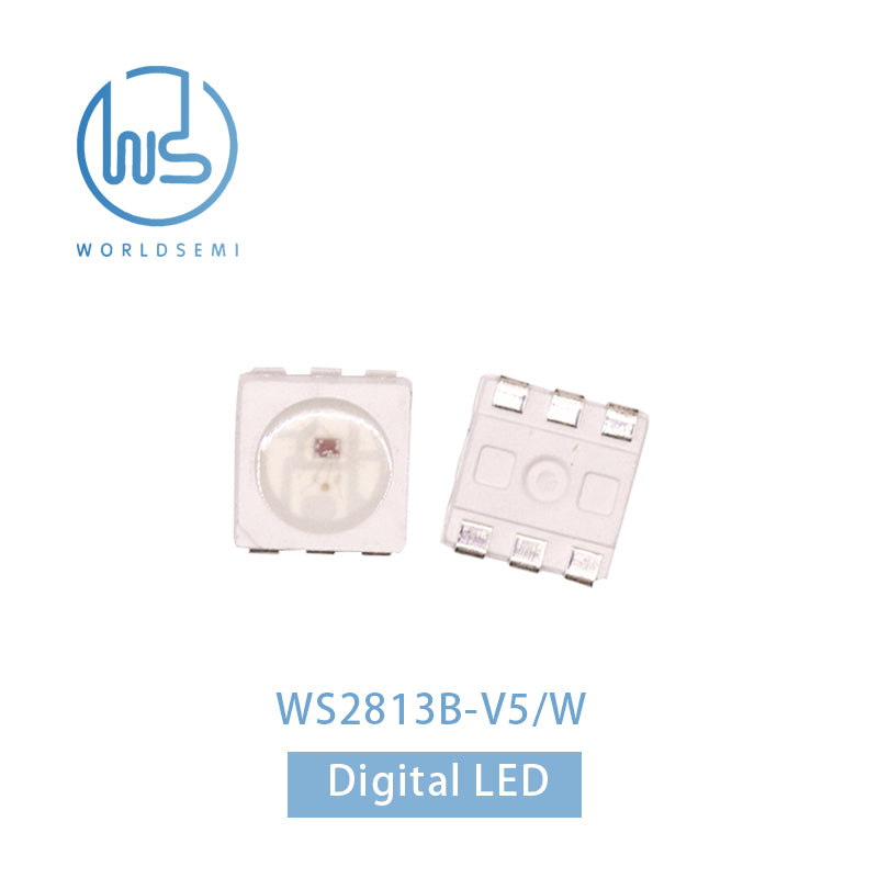 WORLDSEMI WS2813B Series Built-in IC Breakout DC5V Low Power Phantom LED Integrated Beads