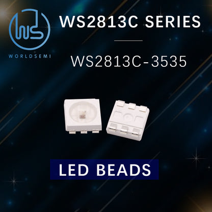 WORLDSEMI WS2813B Series Built-in IC Breakout DC5V Low Power Phantom LED Integrated Beads