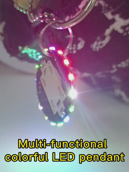 Multi-functional colorful LED pendant